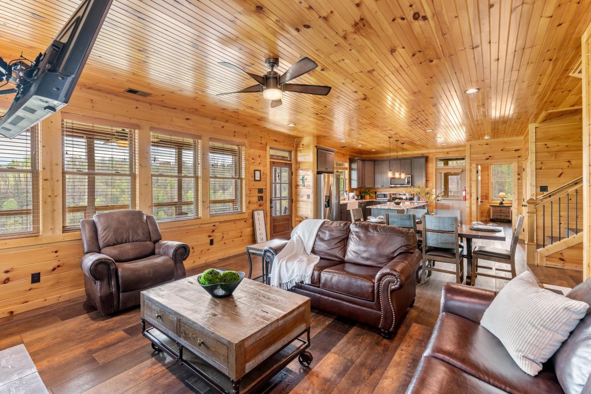 3 Lazy Bears Chalet Гетлинбург Екстериор снимка
